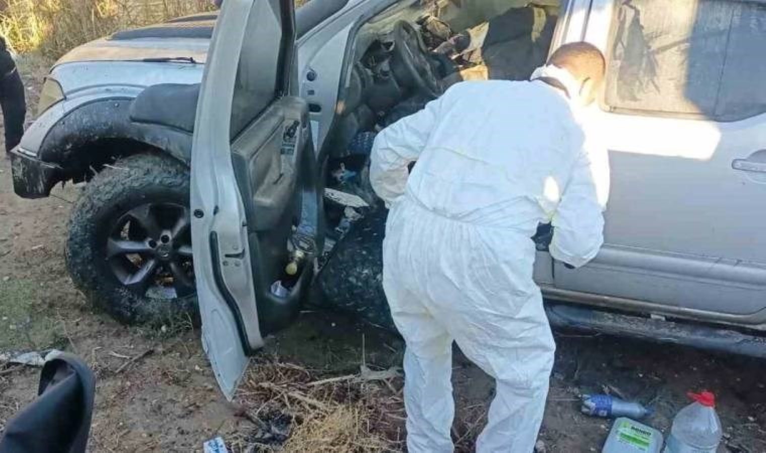 Sulama kanalına düşen araçtan doktorun cesedi çıktı